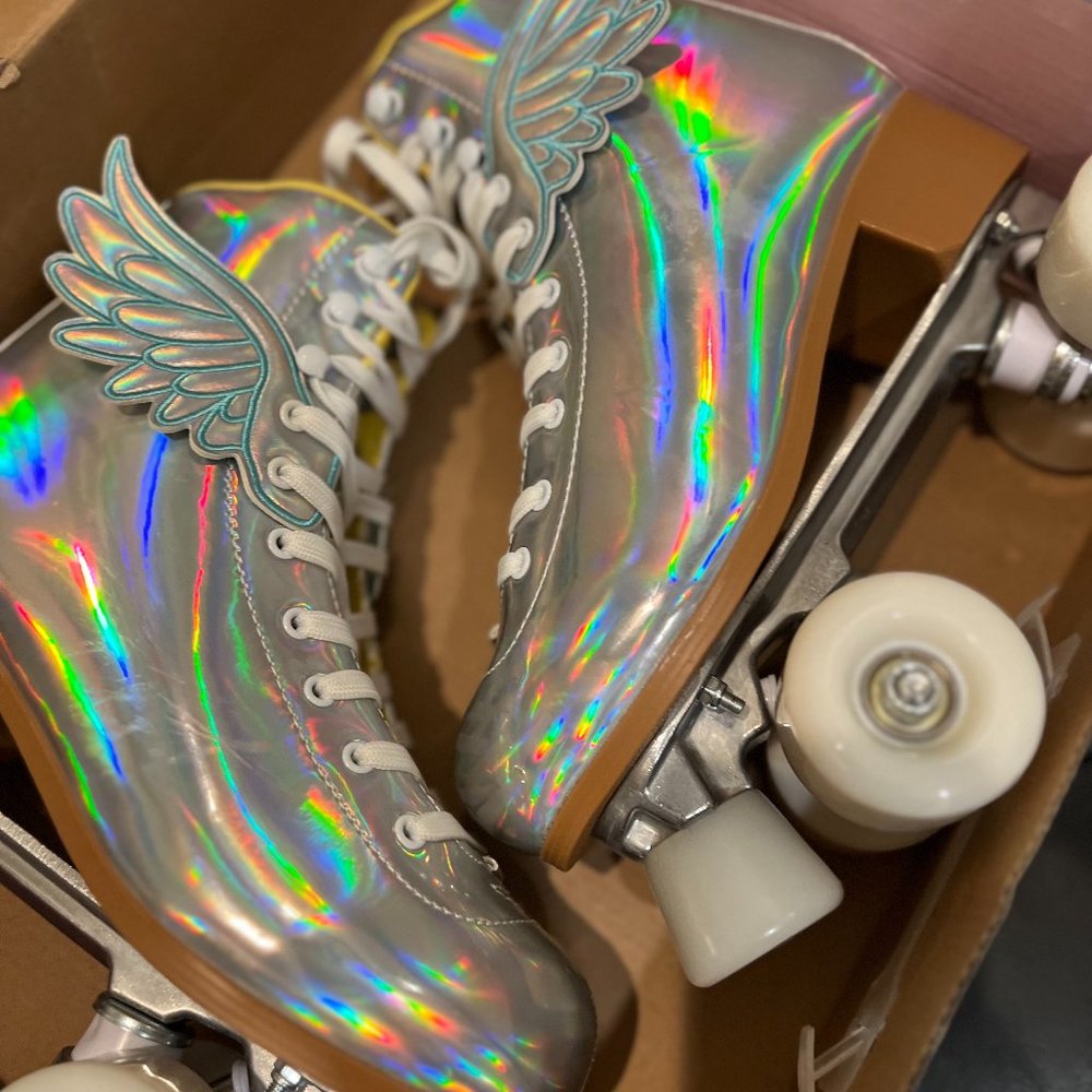 COSMIC SKATES Angel Wing Roller Skates